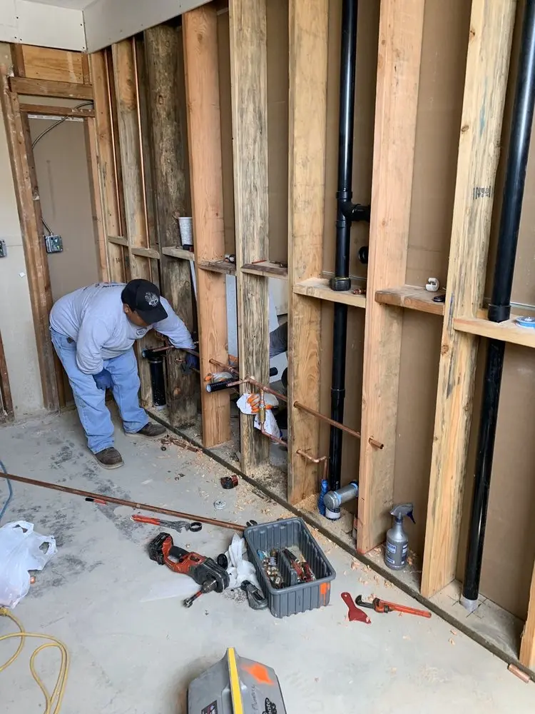 Commercial rough-in plumbing for Gas Line Repair in East Hampton